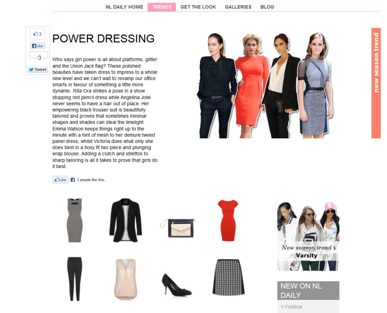 Power Dressing